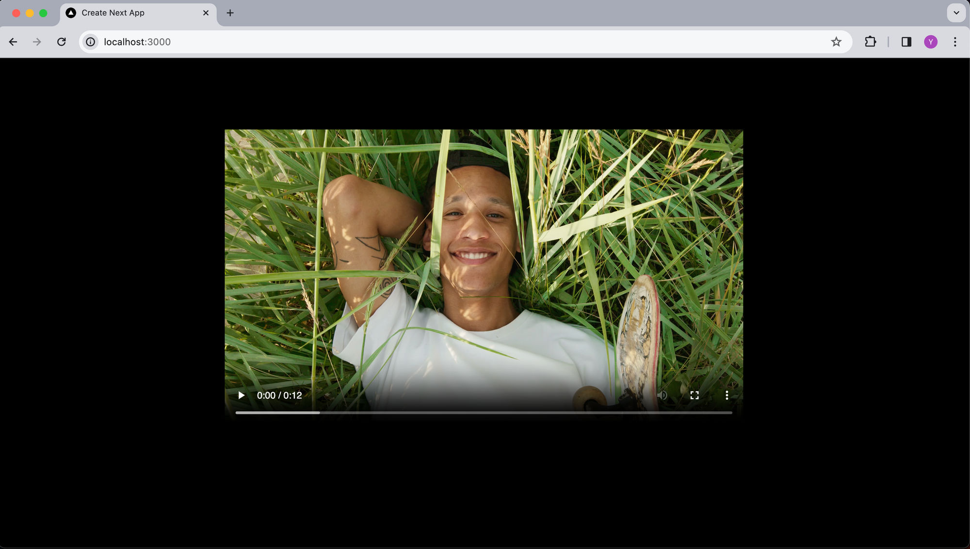 Adding video player in Next.js
