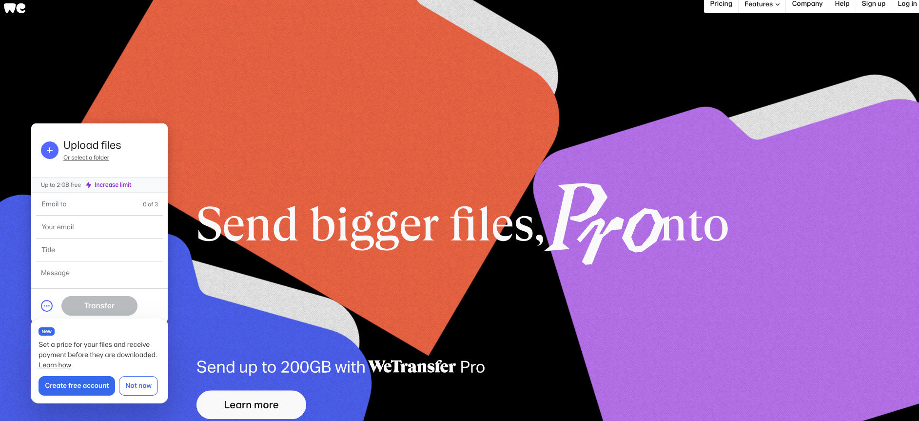WeTransfer for Business