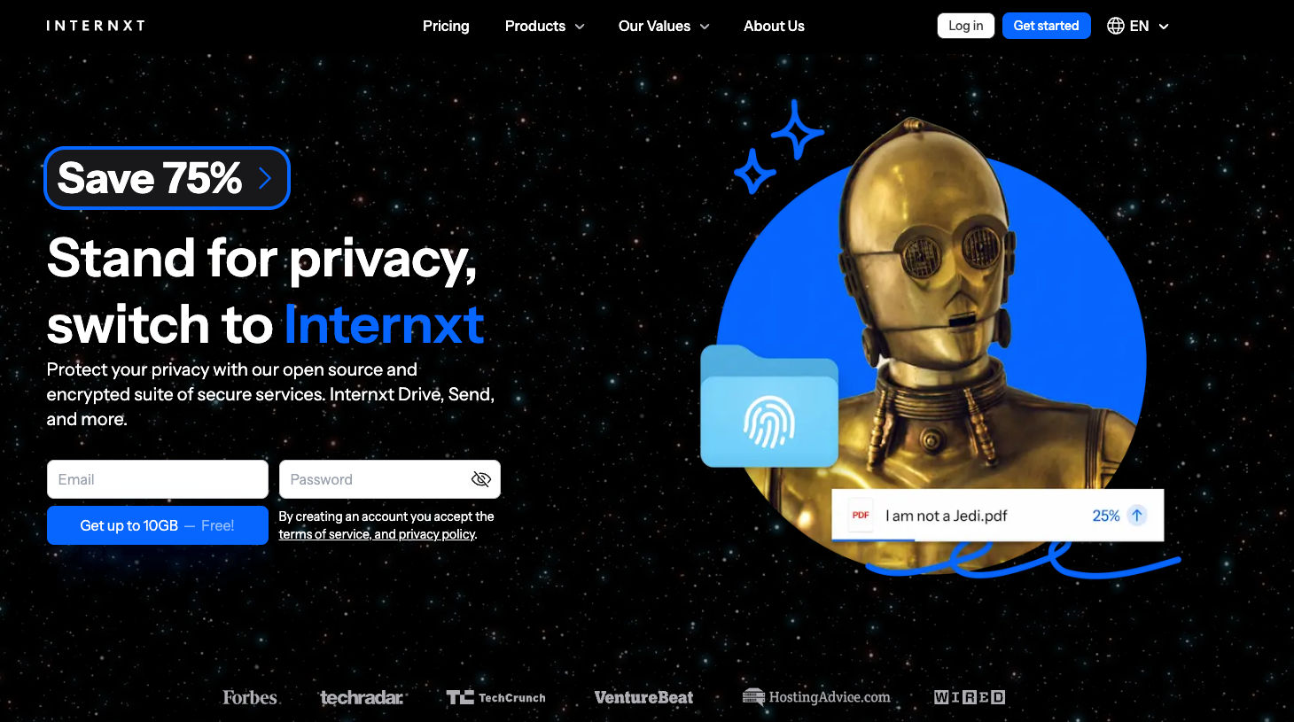 Internxt for business