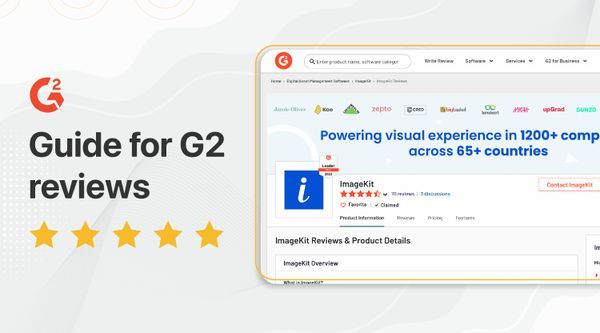 Step-by-step Guide for writing G2 Review | ImageKit.io